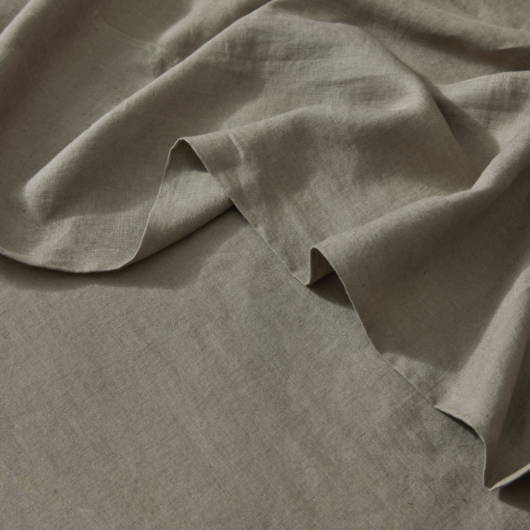 Ravello Fitted Sheet - Caper