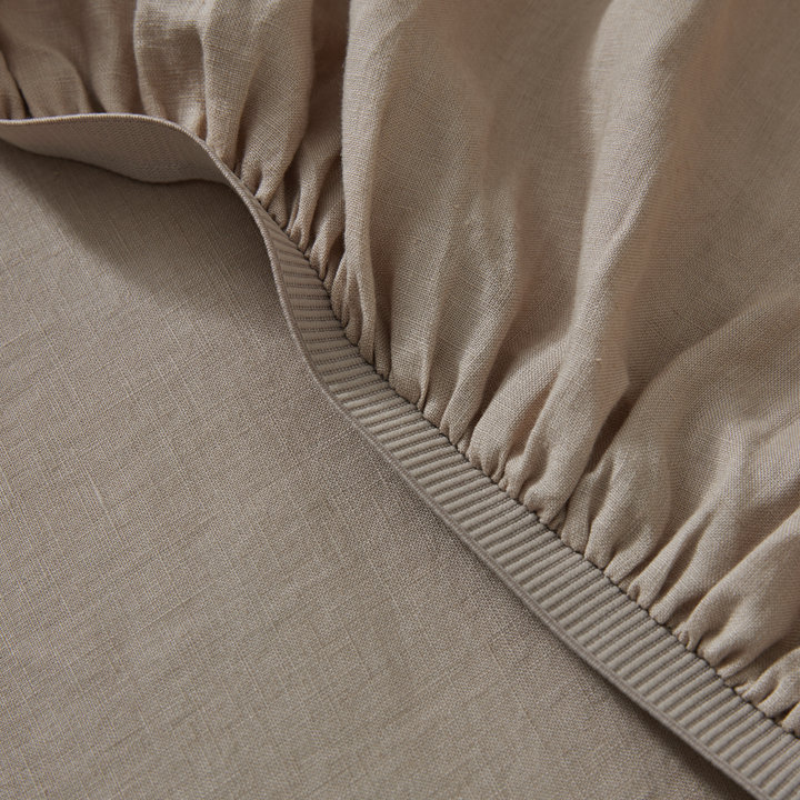 Ravello Fitted Sheet - Shell