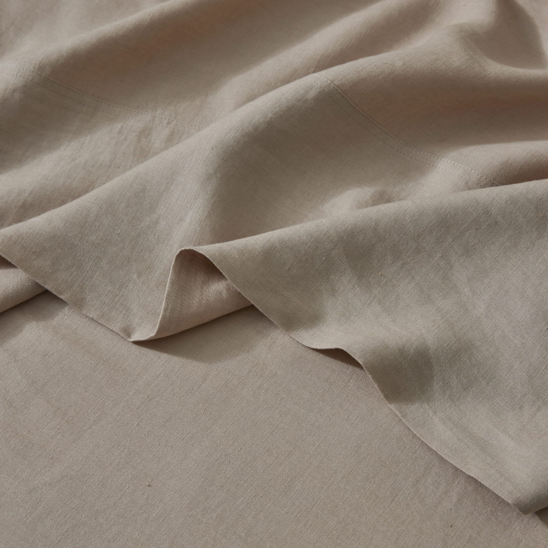 Ravello Fitted Sheet - Shell