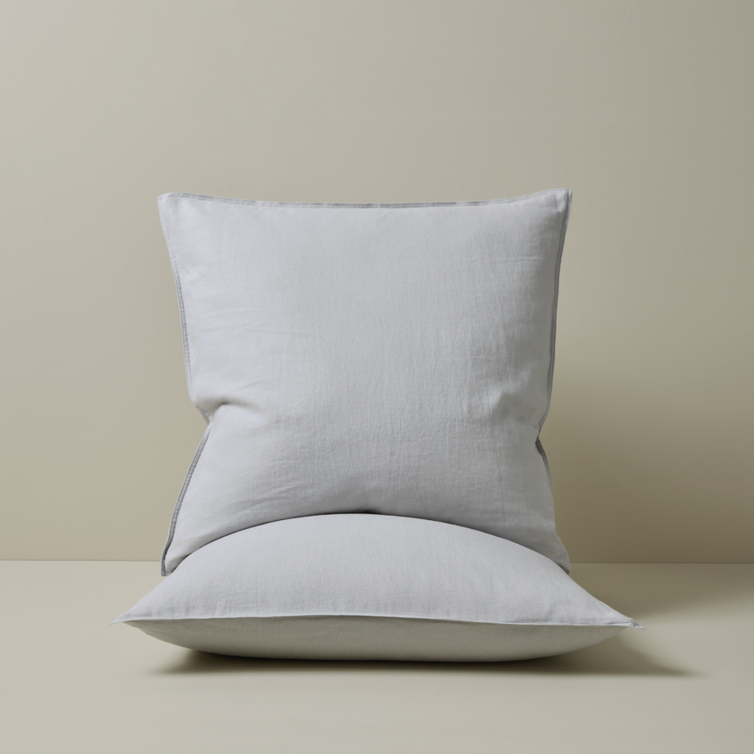 Ravello Pillowcase Pair - Silver