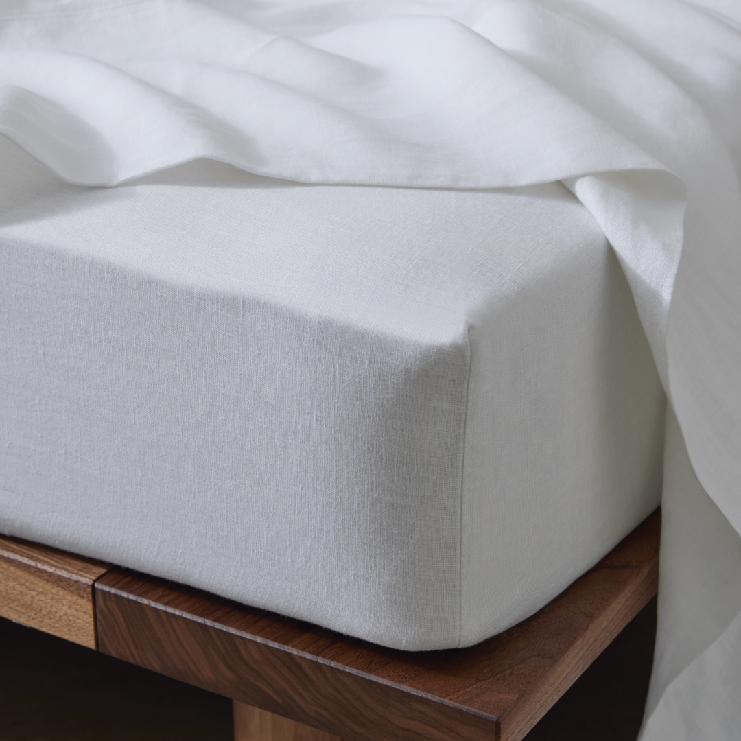 Ravello Fitted Sheet - White